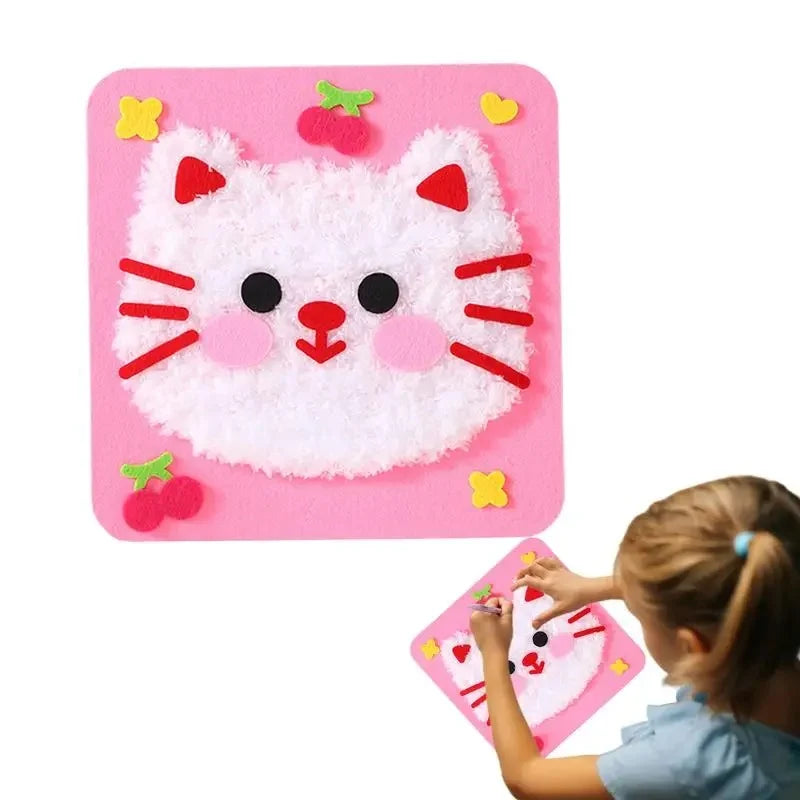 🧶 Kit de Tricô Infantil DIY – Criatividade e Diversão que Desenvolvem!