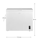 ARCA ELECTRONIA HS-384CEN KESI – Espaço e Desempenho para Congelados