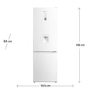 COMBINADO HD403RW LUA – Frescura Inteligente com Dispensador de Água Integrado