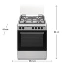 FOGÃO HESTIA-61X – Segurança e Versatilidade na Cozinha