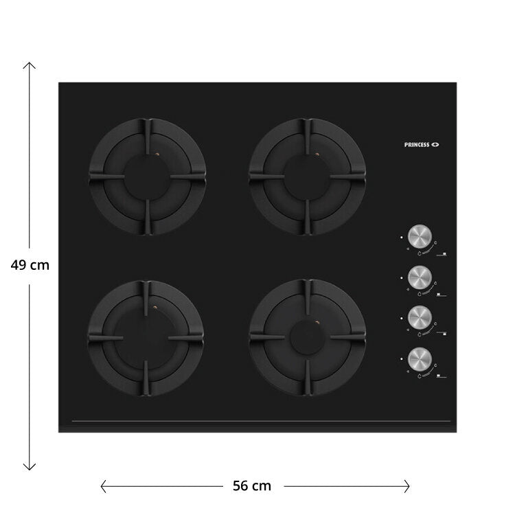 PLACA A GÁS FESTO-G-CR-V2 – Elegância em Vidro e Potência para Cozinhar com Precisão