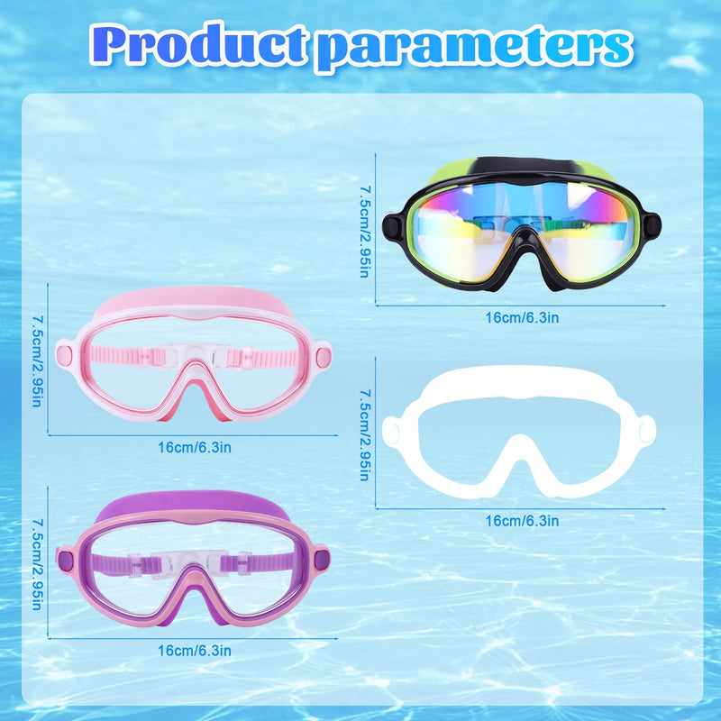 🏊‍♂️ Óculos de Natação Infantil com Proteção UV – Segurança e Diversão Dentro d’Água! 🕶️☀️