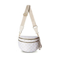 👜 Checked In – Bolsa Sling Oversized em Crescente