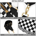 👜 Checked In – Bolsa Sling Oversized em Crescente