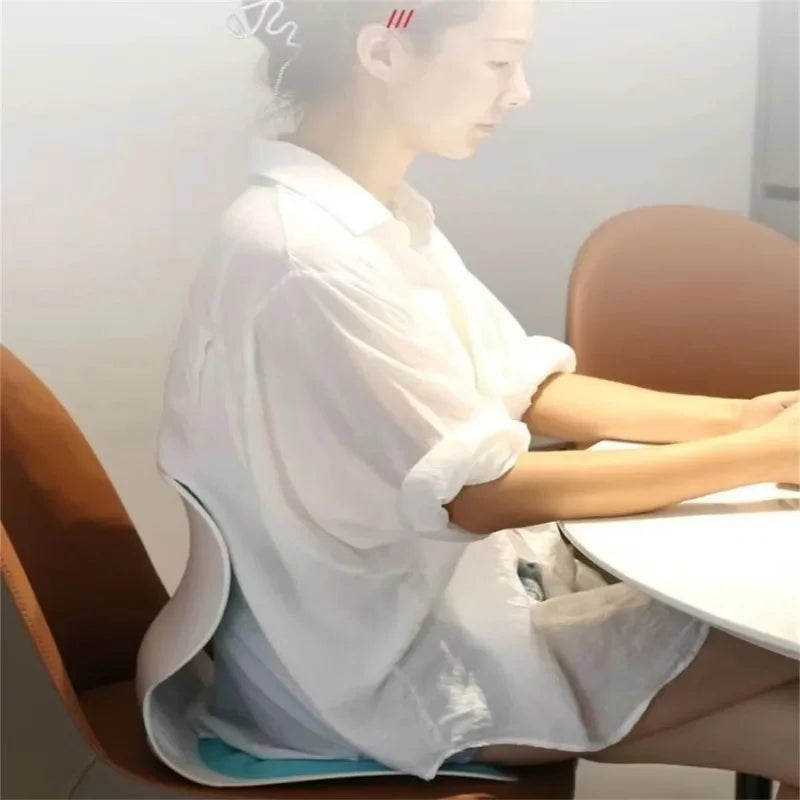 🪑 Almofada de Apoio Lombar Ergonómica – Conforto e Postura Saudável