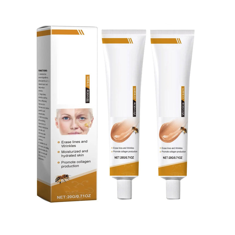 🐝 Creme Antirrugas Bee Venom – Efeito Botox Natural em Casa!