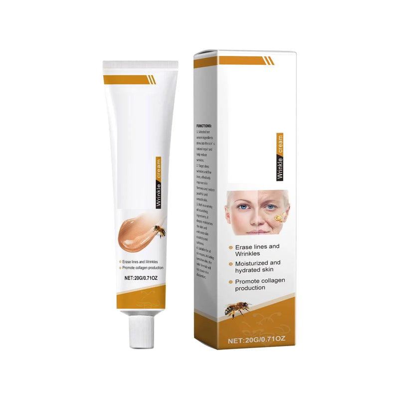 🐝 Creme Antirrugas Bee Venom – Efeito Botox Natural em Casa!