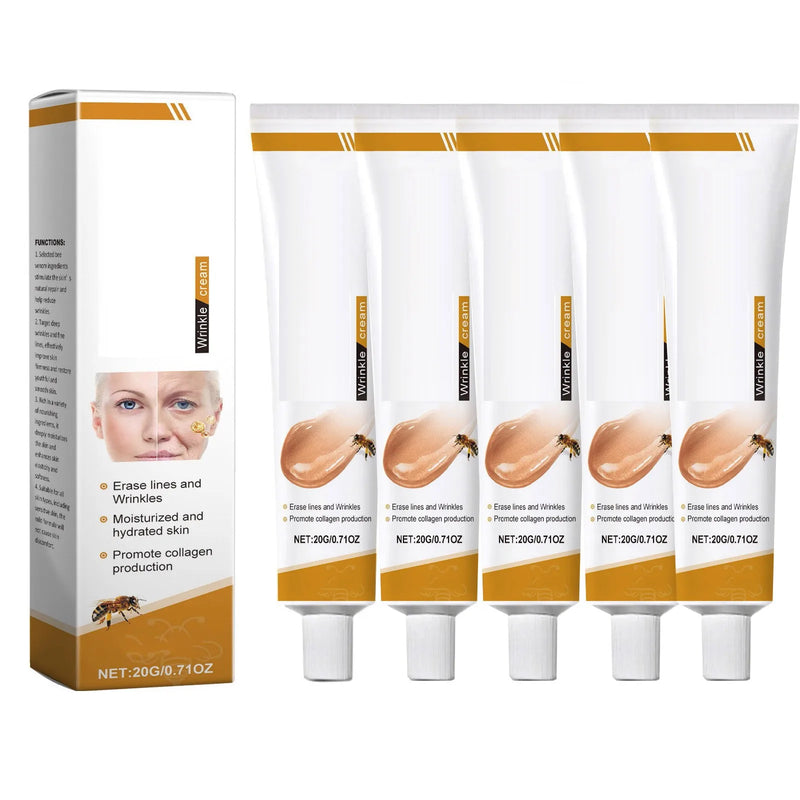 🐝 Creme Antirrugas Bee Venom – Efeito Botox Natural em Casa!