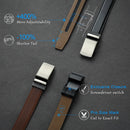 👔 Cinto de Couro com Catraca – Ajuste Perfeito, Estilo Sofisticado