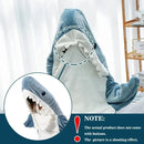 🦈 Shark Blanket Hoodie – Conforto com uma mordidela divertida!