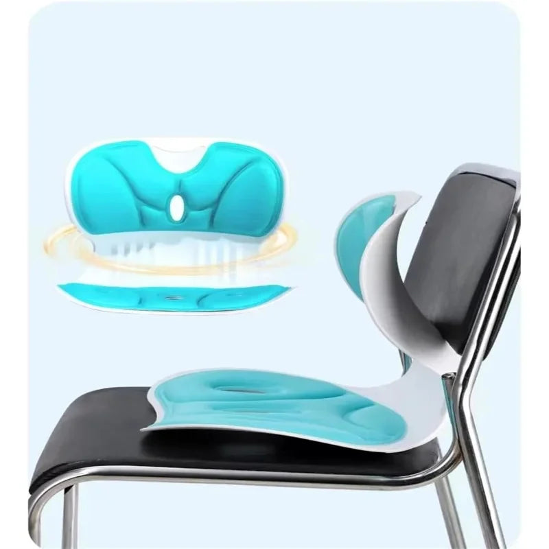 🪑 Almofada de Apoio Lombar Ergonómica – Conforto e Postura Saudável
